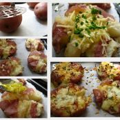 Crushed Cheesy Potatoes