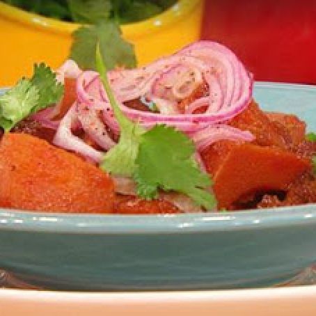 Pork Stew with Ancho Chiles and Squash