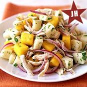 Tropical Mango-Jicama Chicken Salad  