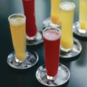 Fruity Bellini Three Ways