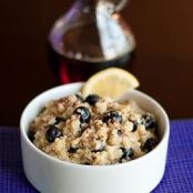 Blueberry Lemon Breakfast Quinoa