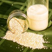 Quinoa Milk with Cinnamon