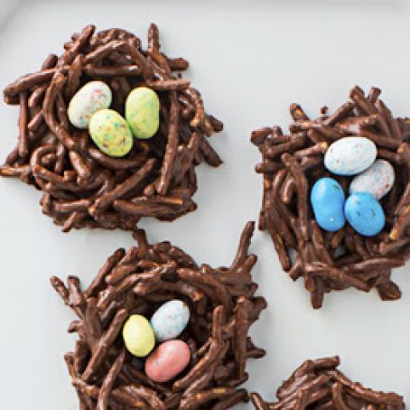 Chocolate Easter Nests
