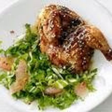 Teriyaki Hens with Bok Choy