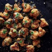 Crispy Cauliflower with Italian Salsa Verde