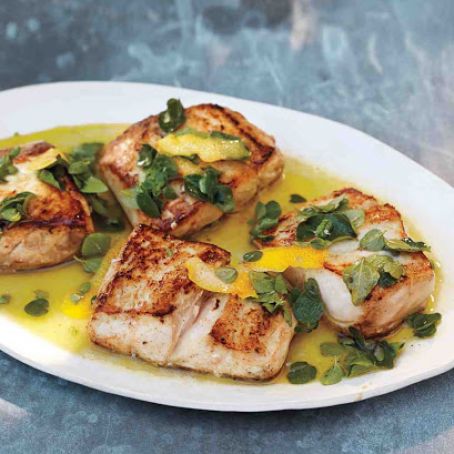 Snapper with Oregano