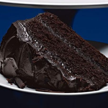 Coffee-Chocolate Layer Cake with Mocha-Mascarpone Frosting