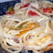 The Most Incredible Chicken Spaghetti