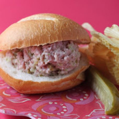 Ham salad sandwiches