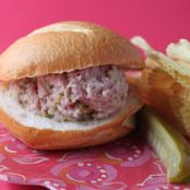 Ham salad sandwiches