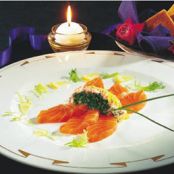 CARPACCIO DE SALMON MARIPOSA