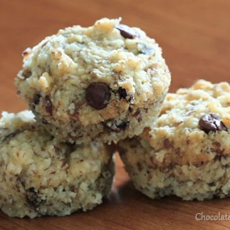 Flourless Chocolate Chip Mini Muffins