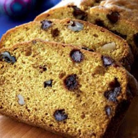 Chocolate Chip-Pumpkin Loaf