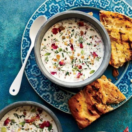 YOGURT****Chilled Persian Yogurt Soup