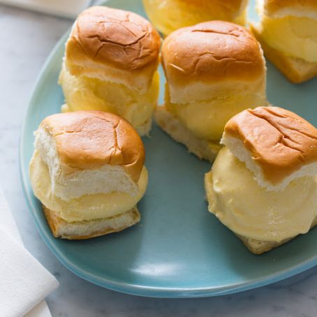 Sweet Corn Ice Cream Sandwiches