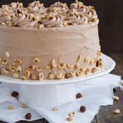 Banana Hazelnut Cake