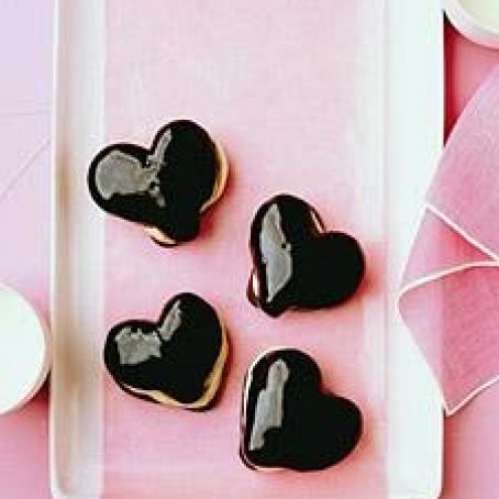 Chocolate Eclair Hearts