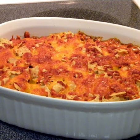 Turkey Nacho Casserole