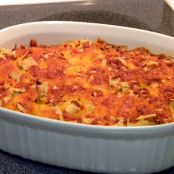 Turkey Nacho Casserole