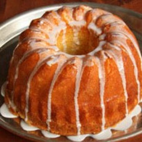 Cake, Almond Sour Cream Pound