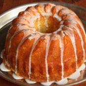 Cake, Almond Sour Cream Pound