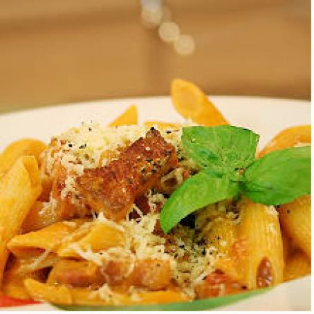 Penne with Vodka Sauce