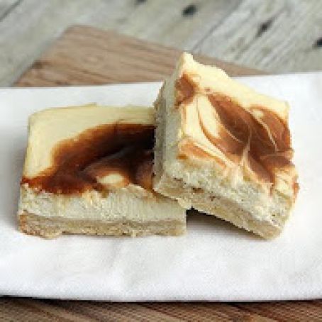 Salted Caramel Cheesecake Bars