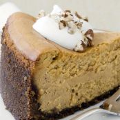 Almost Famous Pumpkin Cheesecake