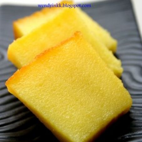 KUIH - Bingka Ubi (Baked Cassava Cake) 木薯糕