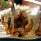 Apple Charlotte with Cinnamon Sabayon