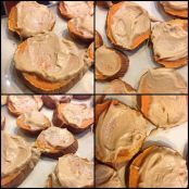 Sweet Potato Rounds with Spread