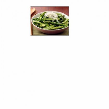 Lemon Parmesan Asparagus Salad