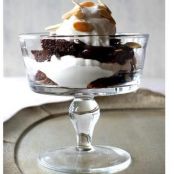 CHOCOLATE BREAD PARFAIT w/PERUGINA BACI