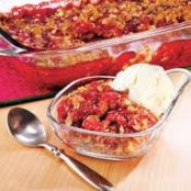 Strawberry Rhubarb Crunch