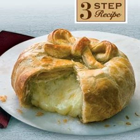Puff Pastry-Wrapped Brie