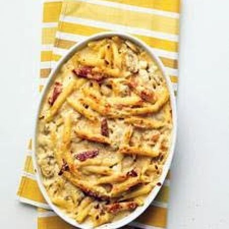 Baked Penne with Chicken and Sun-Dried Tomatoes