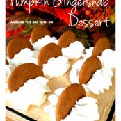 Pumpkin Gingersnap Dessert