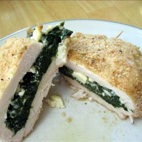 Spinach & Feta Stuffed Chicken Breast