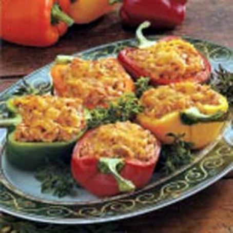 Cheeseburger Pepper Cups