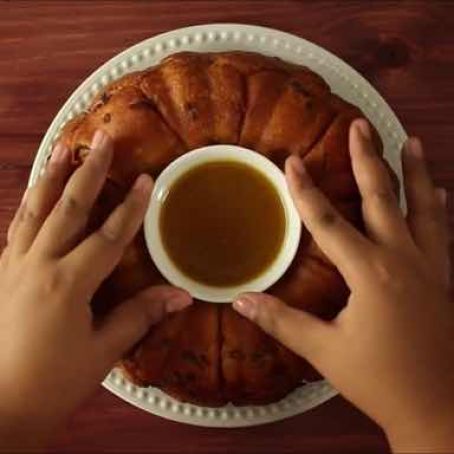 Ham and Cheese Monkey Bread