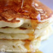 Buttermilk Pancakes for Two