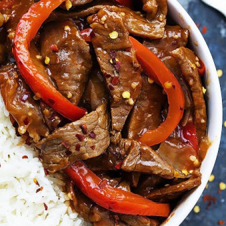 Sriracha Orange Beef