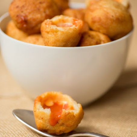 Grilled Cheese Tomato Soup Dumplings