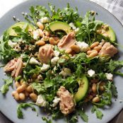 TUNA-Tuna, Avocado and White Bean Salad