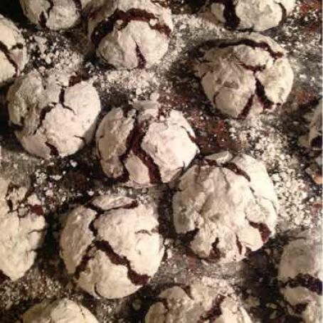 Double Chocolate Kiss Cookies