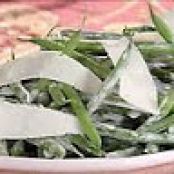 Haricots Verts Salad with Truffle Cream