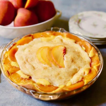 Southern Peaches and Cream Pie Recipe