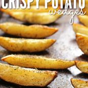 Roasted Crispy Potato Wedges