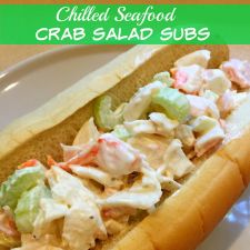 Seafood Crab Salad Subs