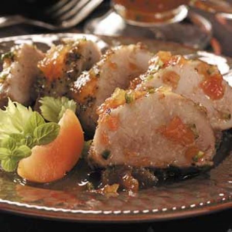 Jalapeno-Apricot Pork Tenderloin Recipe